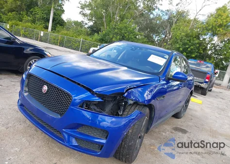 2018 Jaguar F-Pace 25T Premium z USA, uszkodzony, nr VIN SADCJ2FX4JA322313